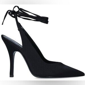 Liliana black slingback pumps size 7.5